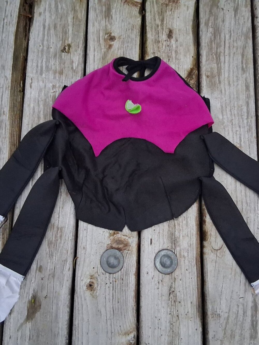 Bug Costume Kids 3t-5t Trick or Treat Purple and Black Spider Costume